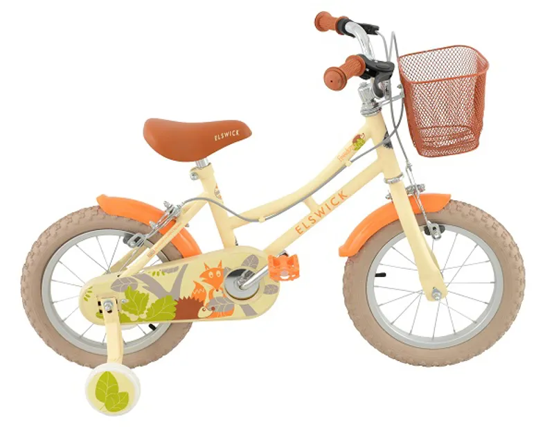 Elswick Freedom 14in Childrens Bike in Cream/Orange